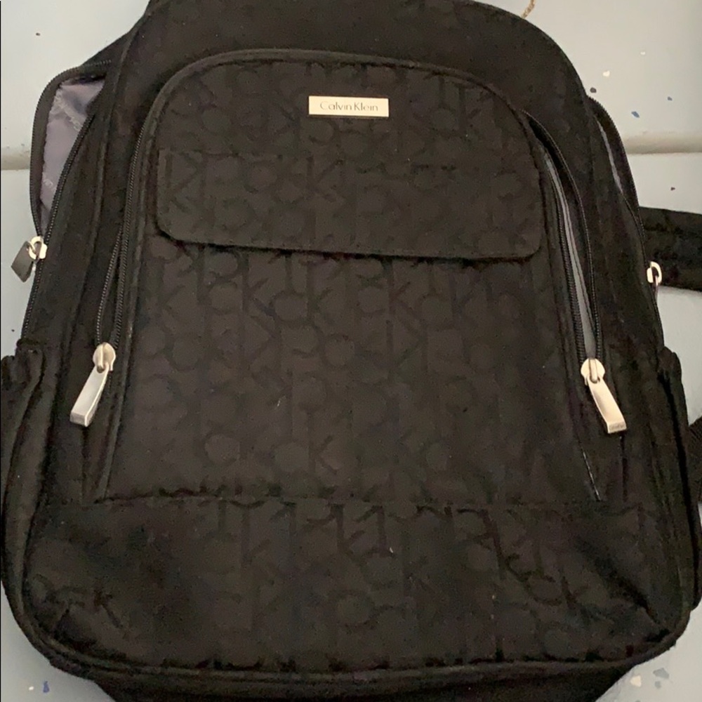 Calvin Klein black backpack